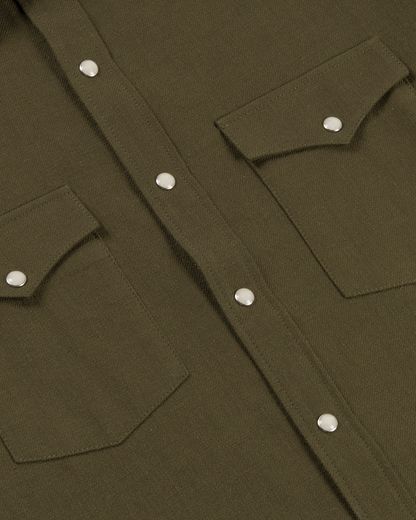 Slub Cotton Olive Drab