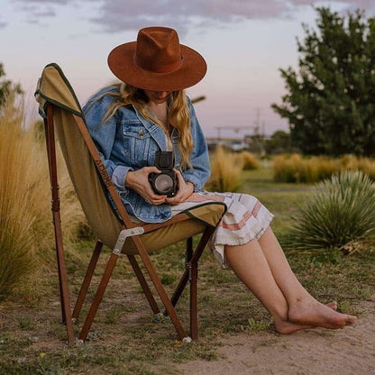 Vaquero Chair - Luxury Outdoor Folding Camping Chair