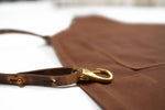 Load image into Gallery viewer, The Charles Waxed Canvas Apron Special Edition (Nutmeg/ Nutmeg)
