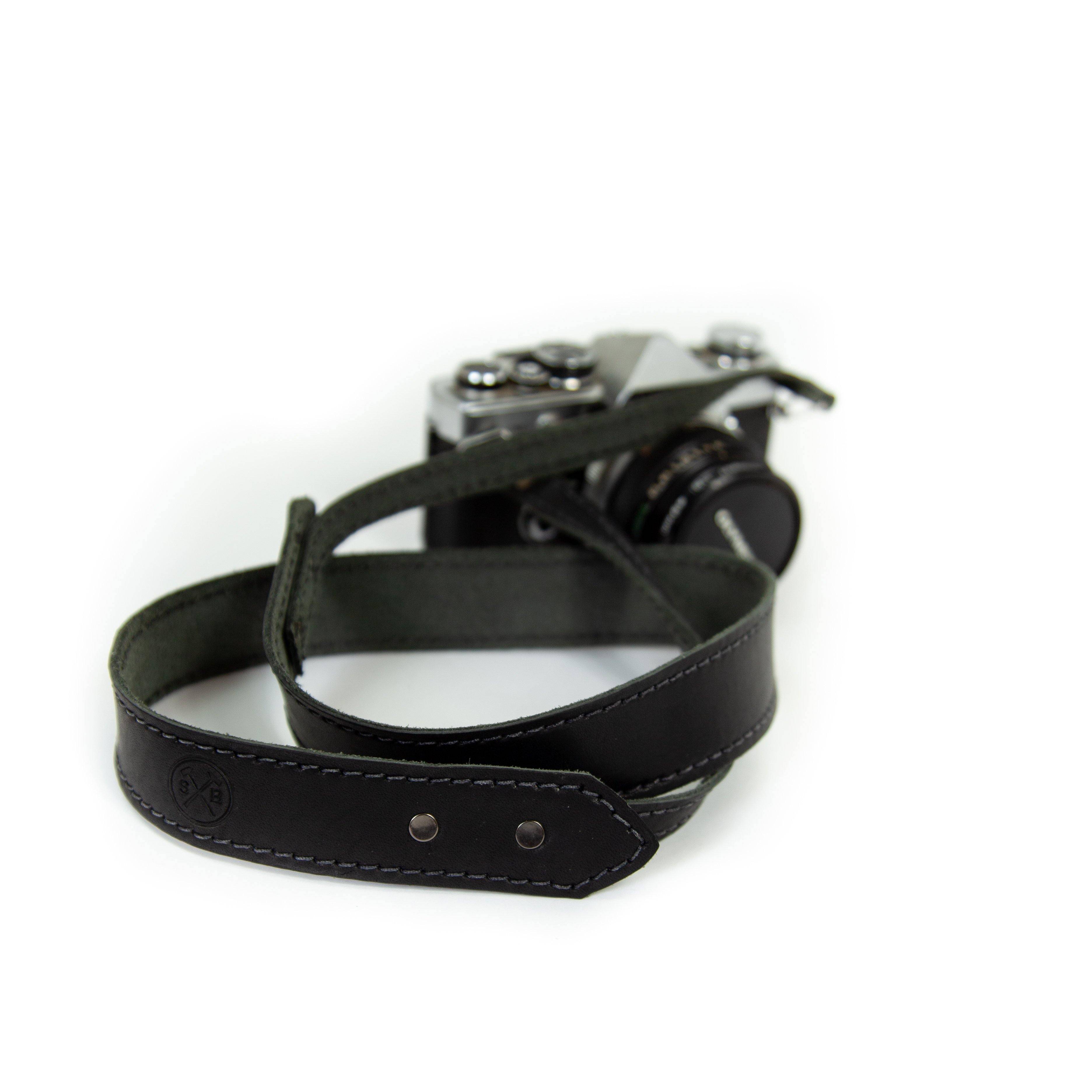 The Ansel Camera Strap in Black Dublin - Sturdy Brothers