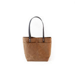 Load image into Gallery viewer, The New Craft Tote in Waxed Canvas and Leather - Field Tan (Pre-order) - Sturdy Brothers
