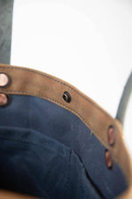 Load image into Gallery viewer, The New Craft Tote in Waxed Canvas and Leather - Field Tan (Pre-order) - Sturdy Brothers
