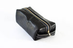 Load image into Gallery viewer, Horween Leather Dopp Kit in Black Dublin -  - 2
