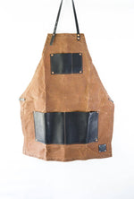 Load image into Gallery viewer, The Charles Master Waxed Canvas and Leather Apron - Sturdy Brothers
