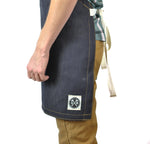Load image into Gallery viewer, Denim Apron Workshop apron barista apron cone mills selvedge
