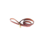 Load image into Gallery viewer, Leather Dog Leash Finished Chestnut - Sturdy Brothers
