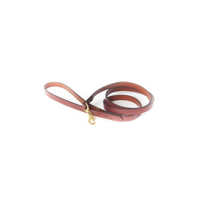Leather Dog Leash Finished Chestnut - Sturdy Brothers