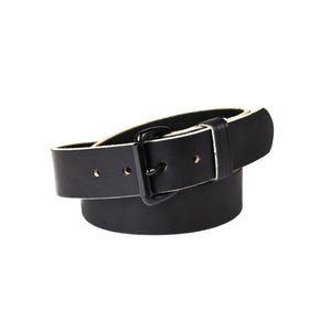 Full Grain Black Men's Leather Belt