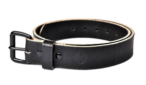 Full Grain Black Men's Leather Belt