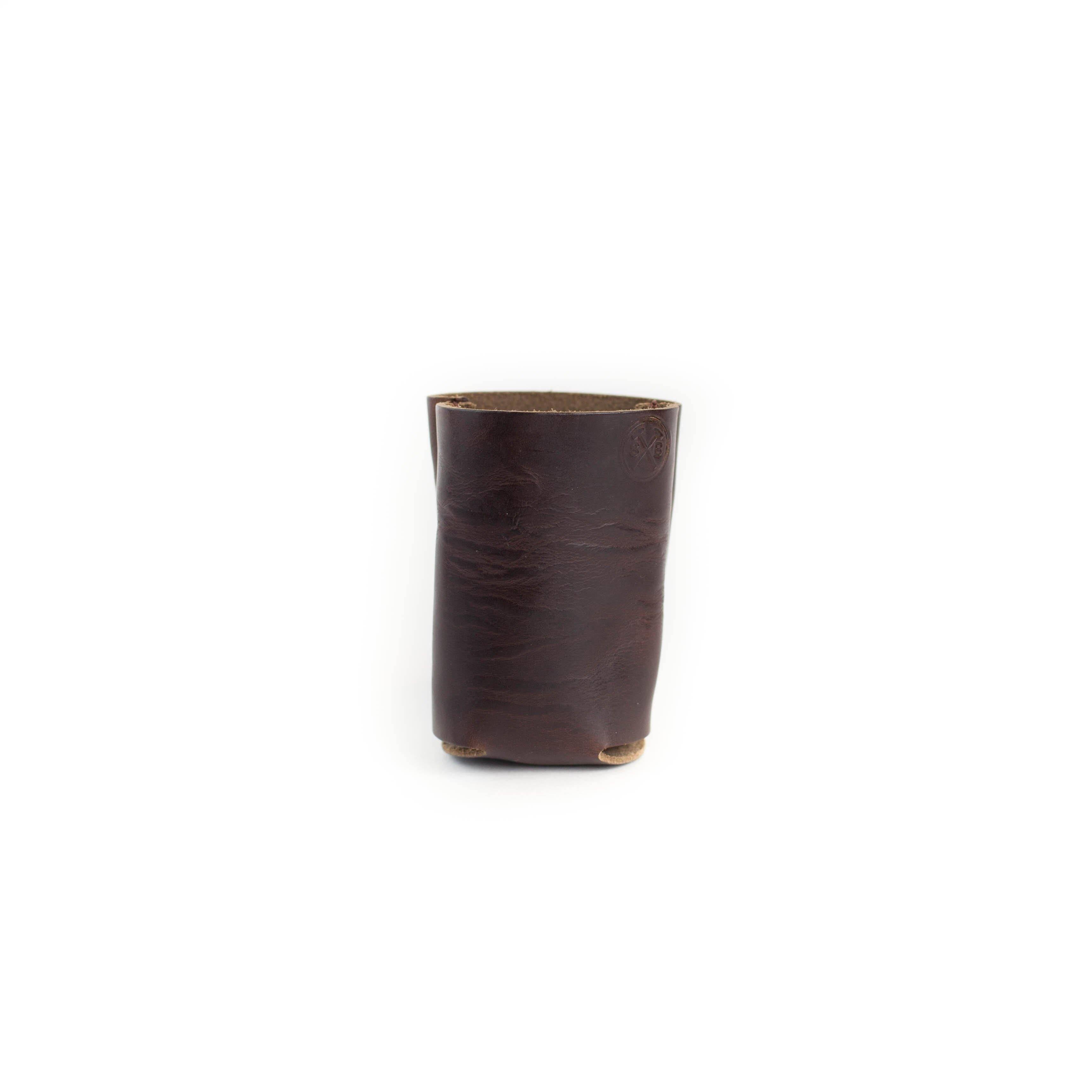 SB Leather Coozie - Sturdy Brothers