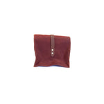 Load image into Gallery viewer, Lunch Sack Rust Waxed Canvas &amp; Leather
