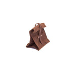 Load image into Gallery viewer, Lunch Sack Nutmeg Waxed Canvas &amp; Leather
