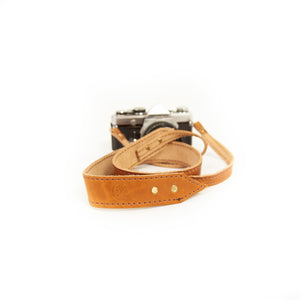 The Ansel Camera Strap in Natural Dublin - Sturdy Brothers