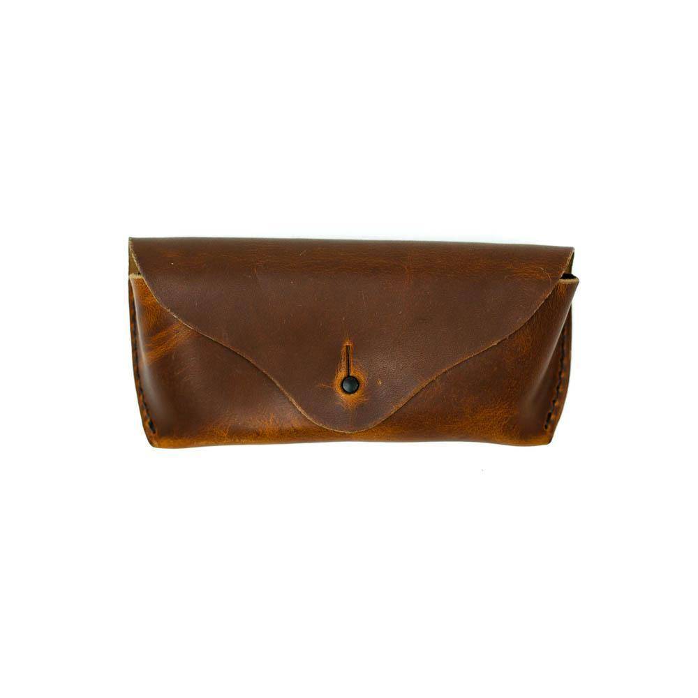 horween leather sunglasses case carry