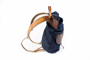 Harland Rolltop Backpack (Limited Navy) - Sturdy Brothers
