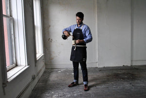 Denim Apron Workshop apron barista apron cone mills selvedge