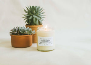 Great Bear Succulent Candle - Sturdy Brothers