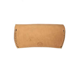 Load image into Gallery viewer, Ready Clasp Sunglasses Case Veg Tanned Natural - Sturdy Brothers
