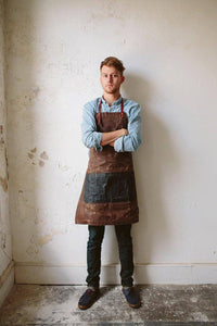 The Charles Waxed Canvas Apron -  - 1