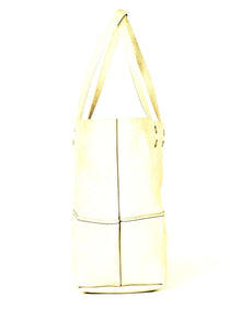 The Paxton Large Leather Tote in Natural -  - 2
