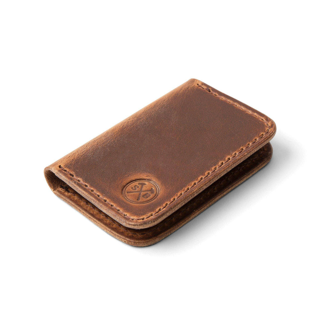 Horween Natural Dublin Double Pocket Wallet
