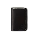 Load image into Gallery viewer, Black Horween Double Pocket Wallet
