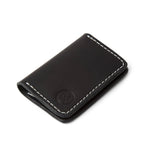 Load image into Gallery viewer, Black Horween Double Pocket Wallet
