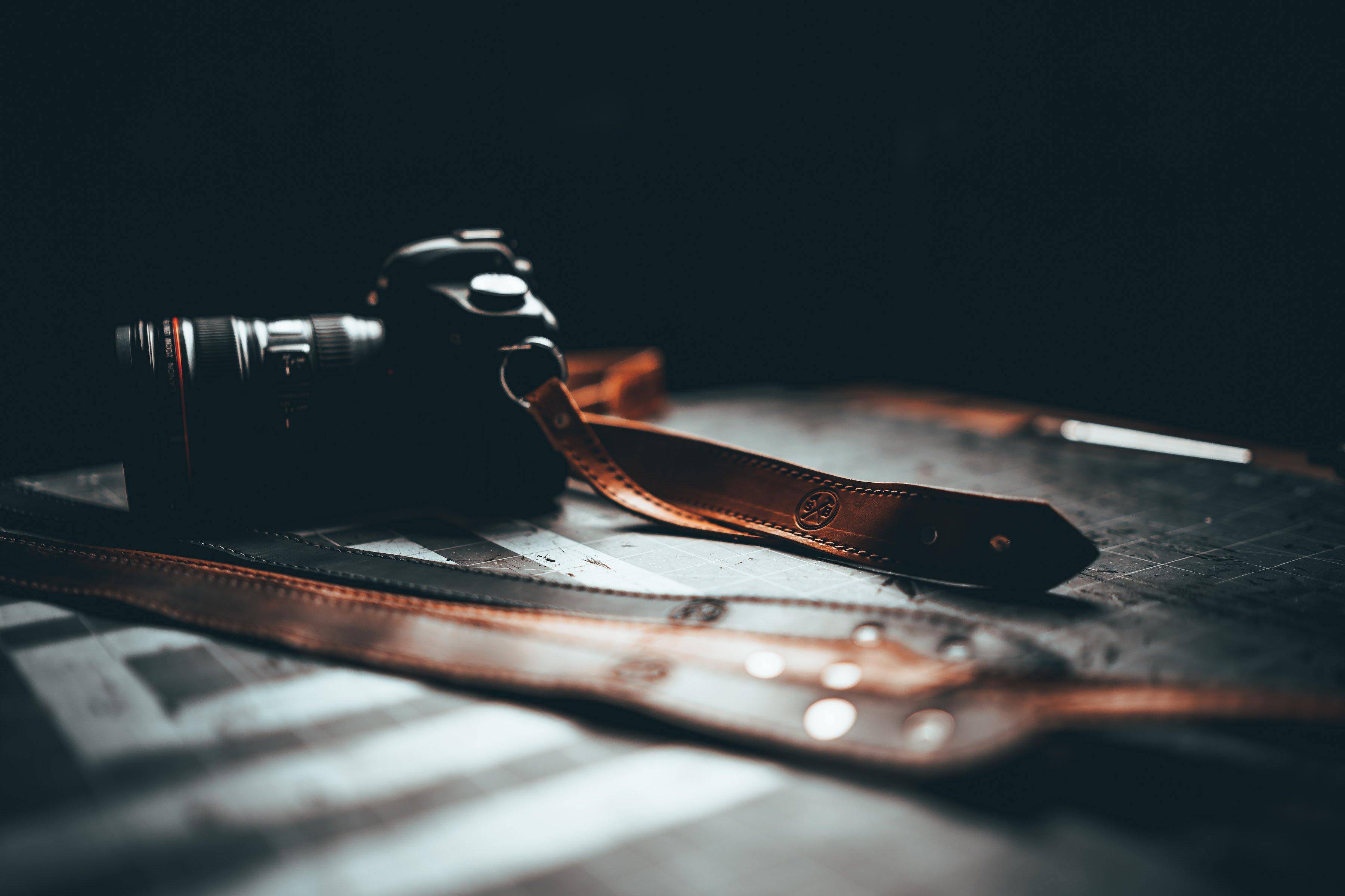 The Ansel Camera Strap in Seahawk - Sturdy Brothers